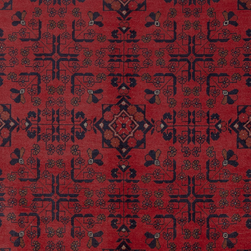 Afghansk matta - Kunduz - 292 x 187 cm - röd