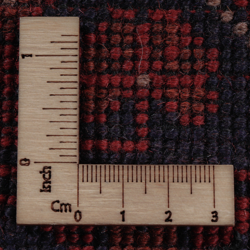 Afghansk matta - Kunduz - 292 x 187 cm - röd