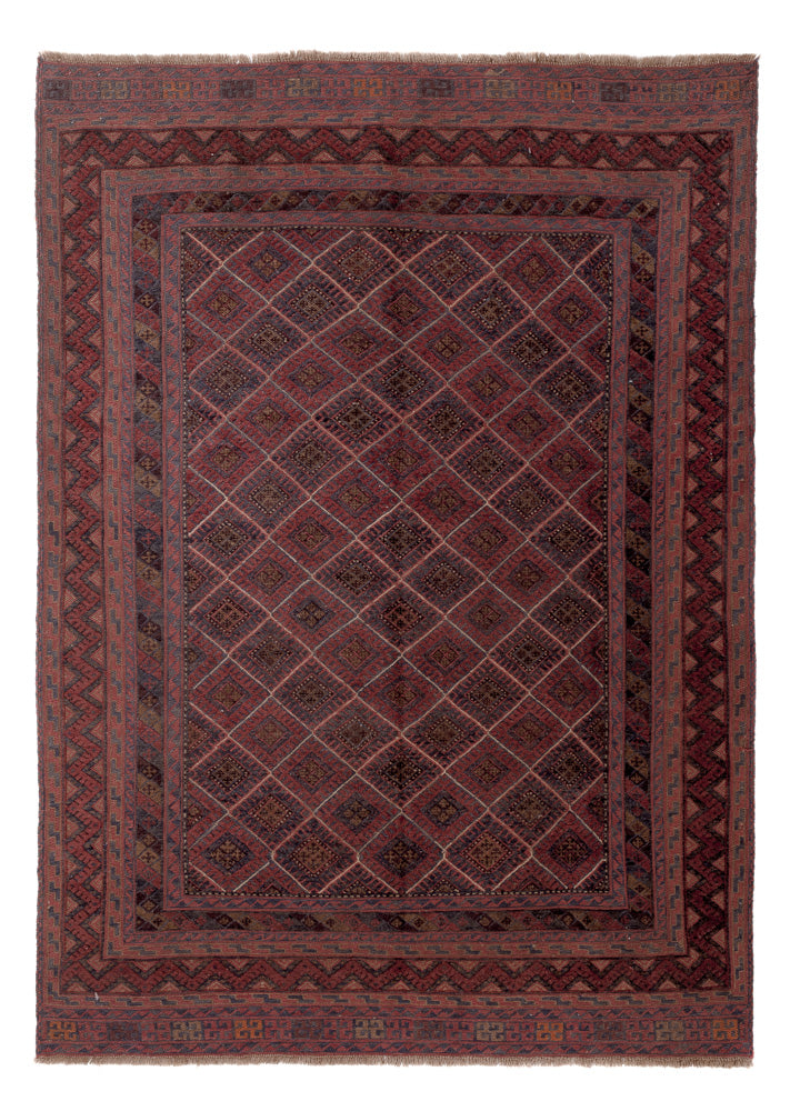 Kelim Carpet - orientalisk matta - 272 x 198 cm - flerfärgad