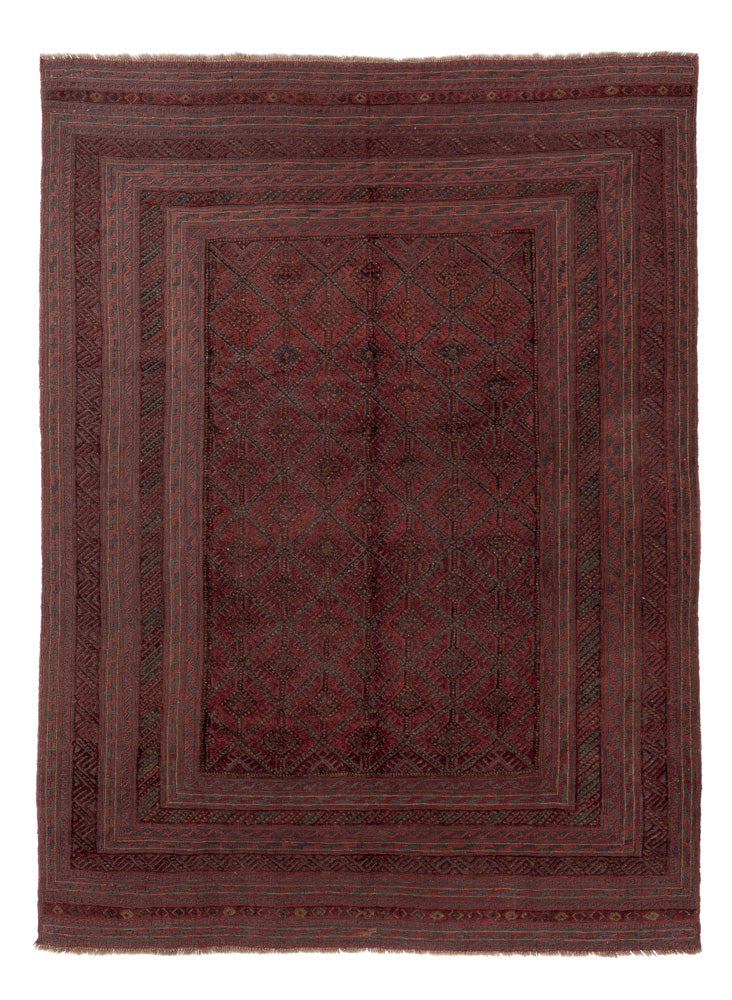 Kelim Carpet - orientalisk matta - 276 x 205 cm - flerfärgad