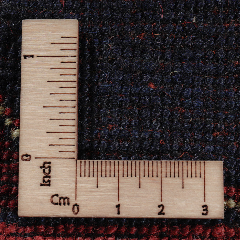 Afghansk matta - Kunduz - 295 x 204 cm - röd