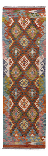 Kilim Maimana Mattan 60x202cm - Ullmatta - Löpare / Flerfärgad / 60 x 202 cm Löpare