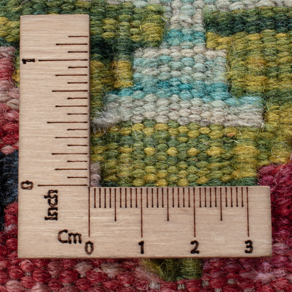 Läufer Kelim - Splash - 195 x 66 cm - mehrfarbig