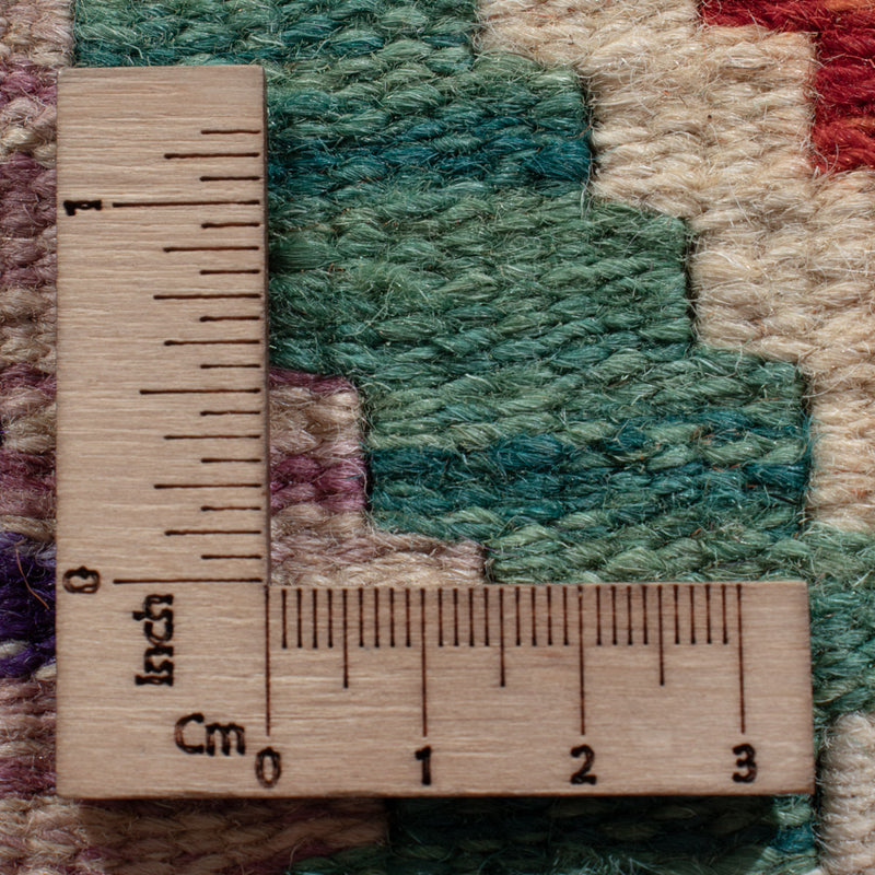 Läufer Kelim - Splash - 200 x 71 cm - mehrfarbig