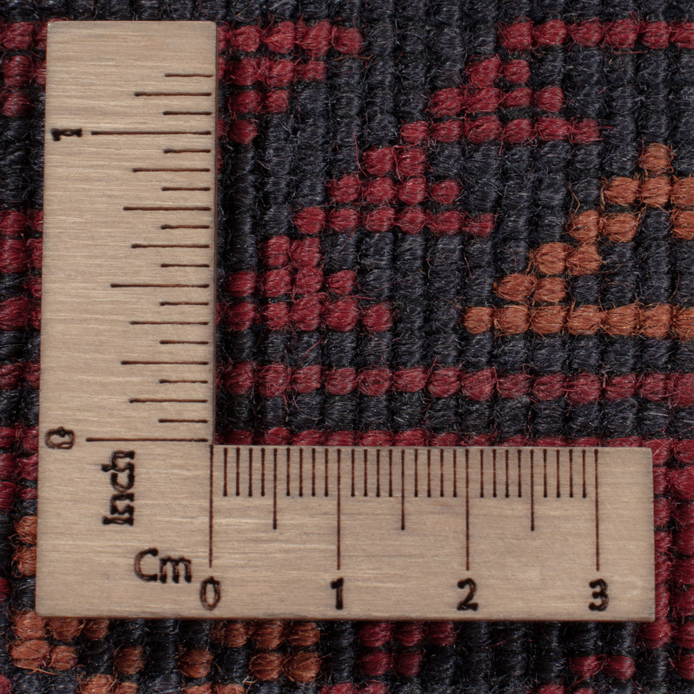 Afghan Teppich - Kunduz - 244 x 170 cm - dunkelrot