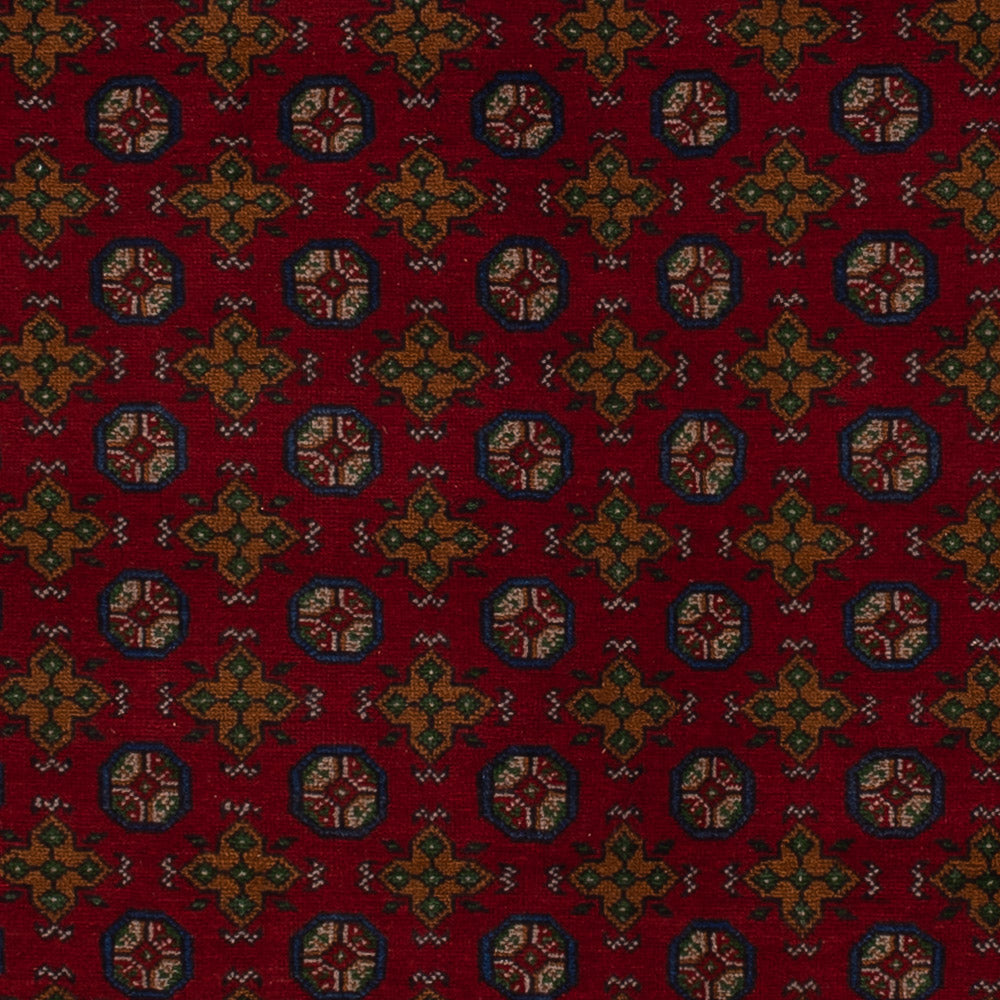 Afghan Teppich - Filpa - 348 x 248 cm - dunkelrot