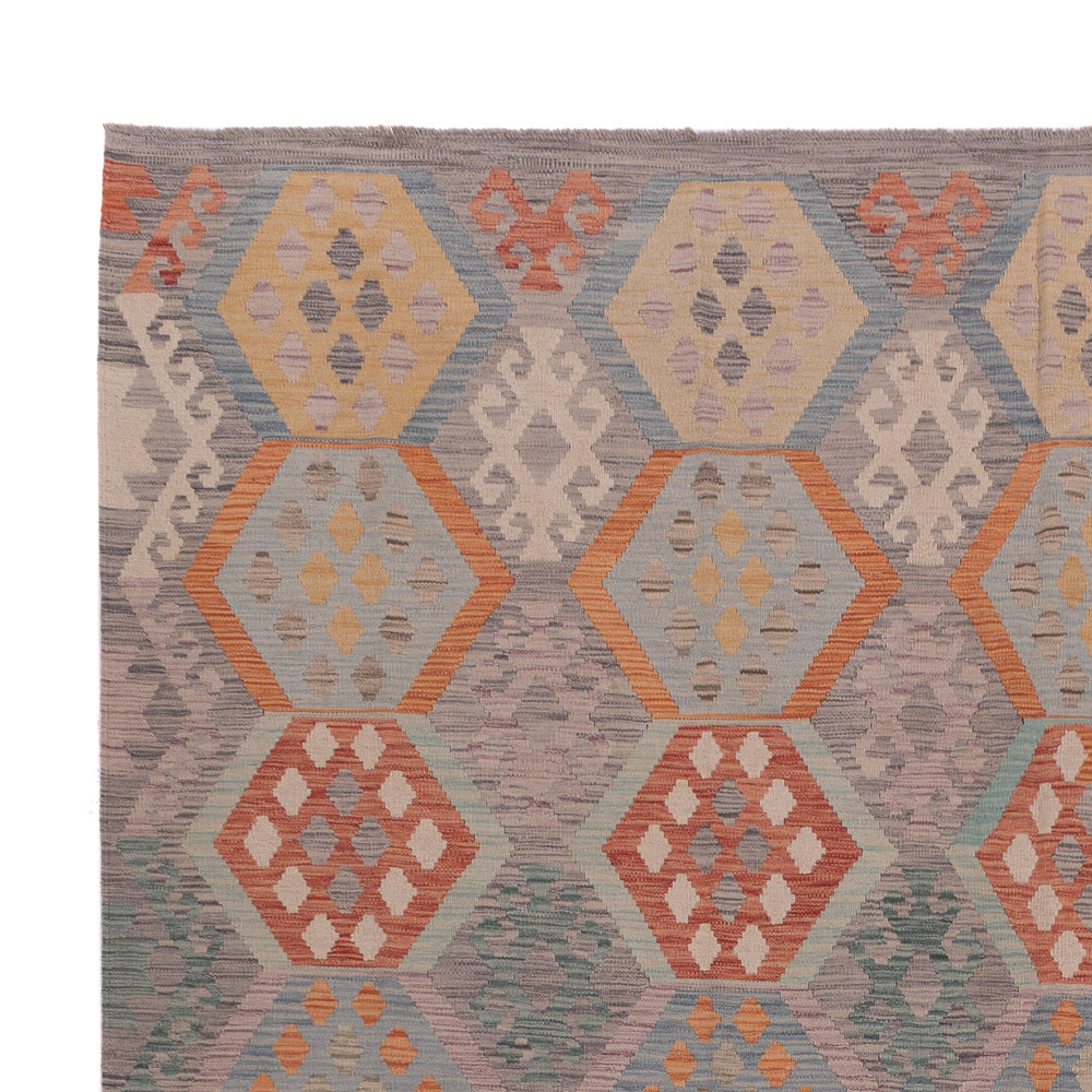 Kilim Maimana Mattan 380x281cm - Ullmatta