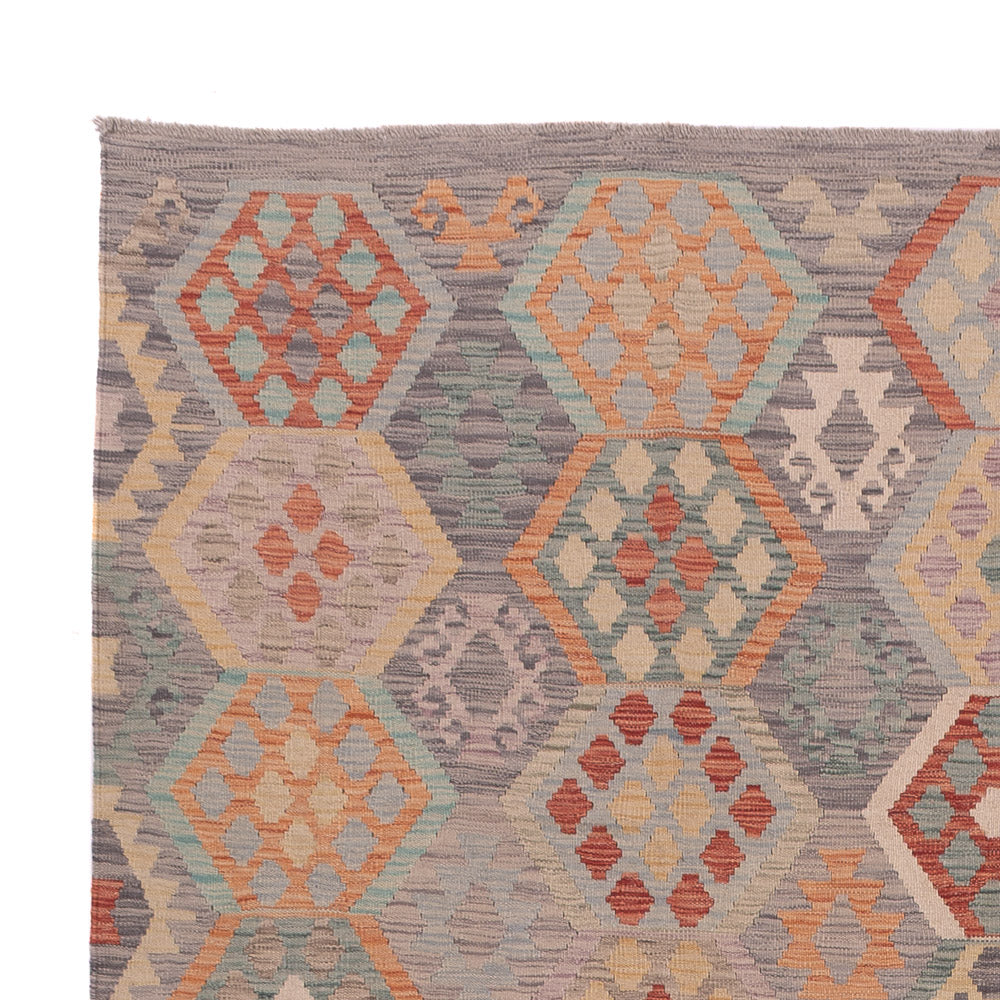 Kelim Teppich - Splash - 340 x 244 cm - mehrfarbig