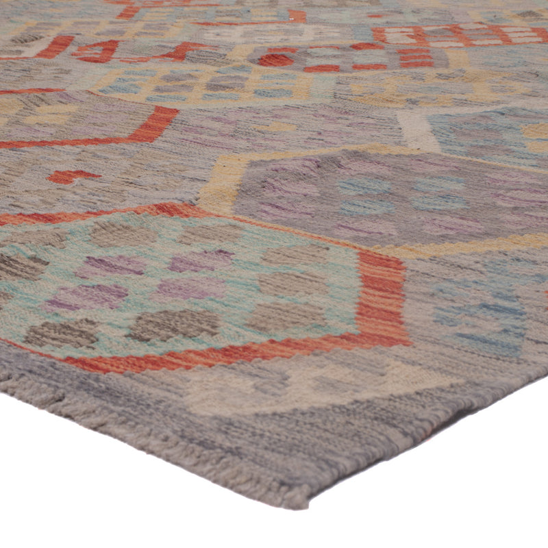 Kelim Teppich - Splash - 342 x 257 cm - mehrfarbig