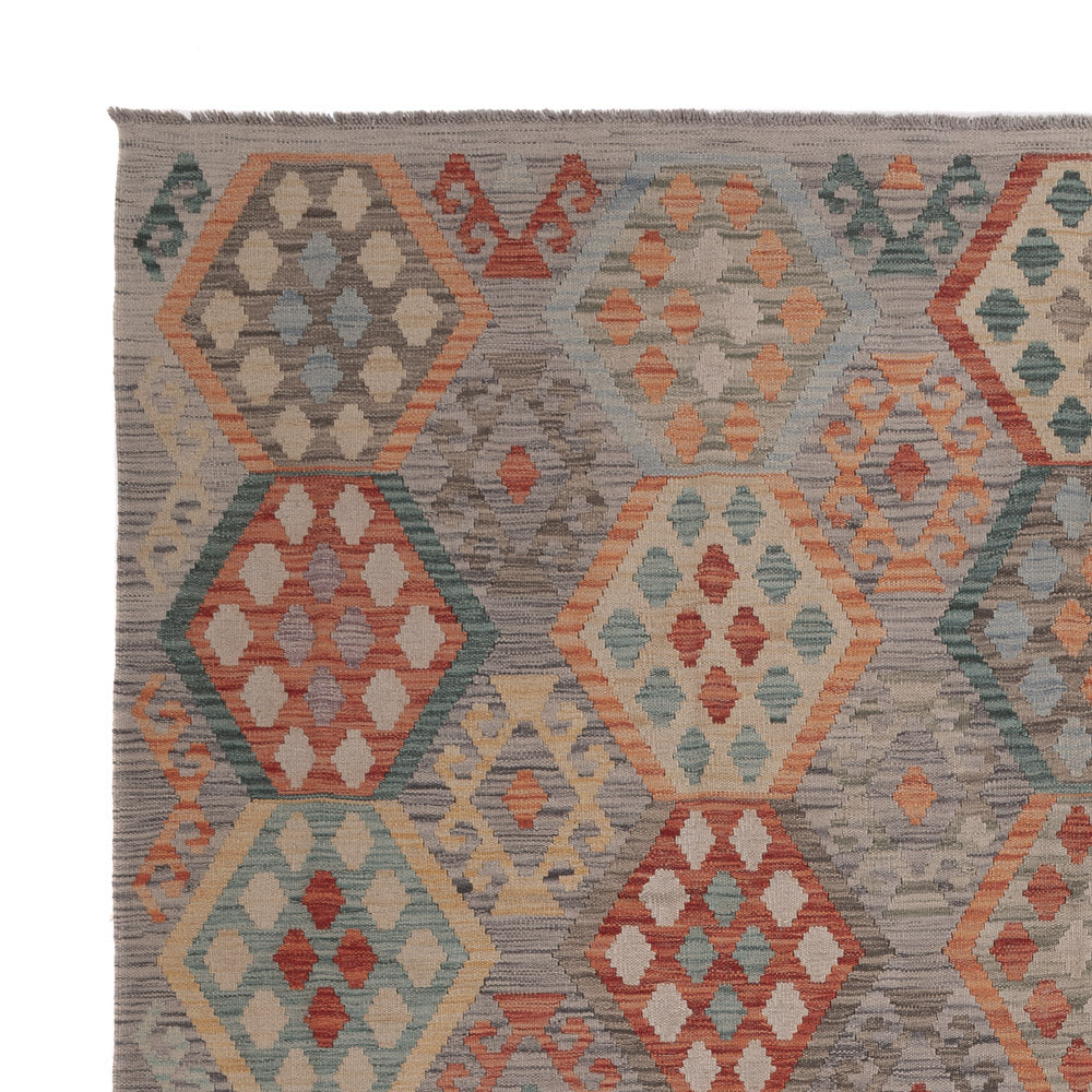 Kilim Maimana Mattan 298x252cm - Ullmatta