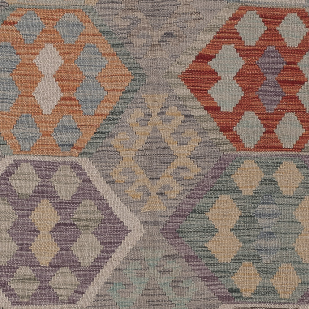 Kelim Teppich - Splash - 294 x 203 cm - mehrfarbig