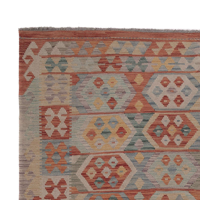 Kelim Teppich - Splash - 287 x 197 cm - mehrfarbig