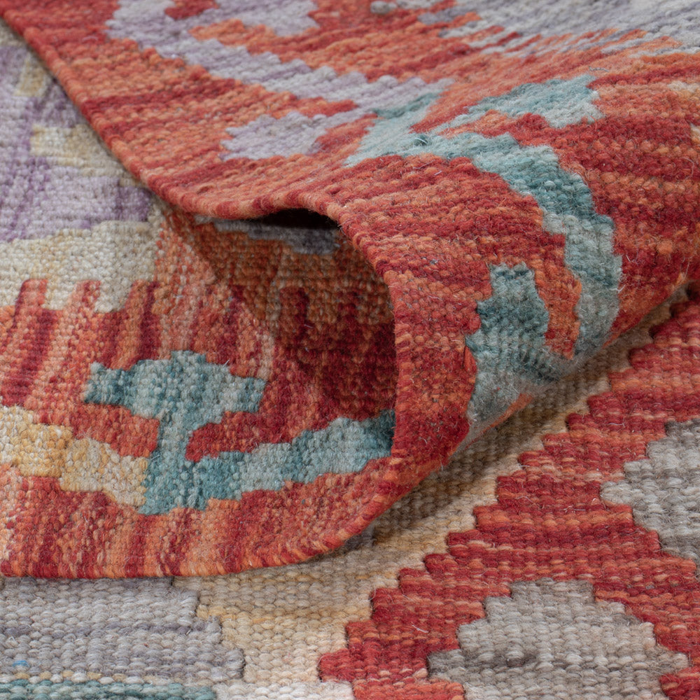 Kelim Teppich - Splash - 300 x 208 cm - mehrfarbig