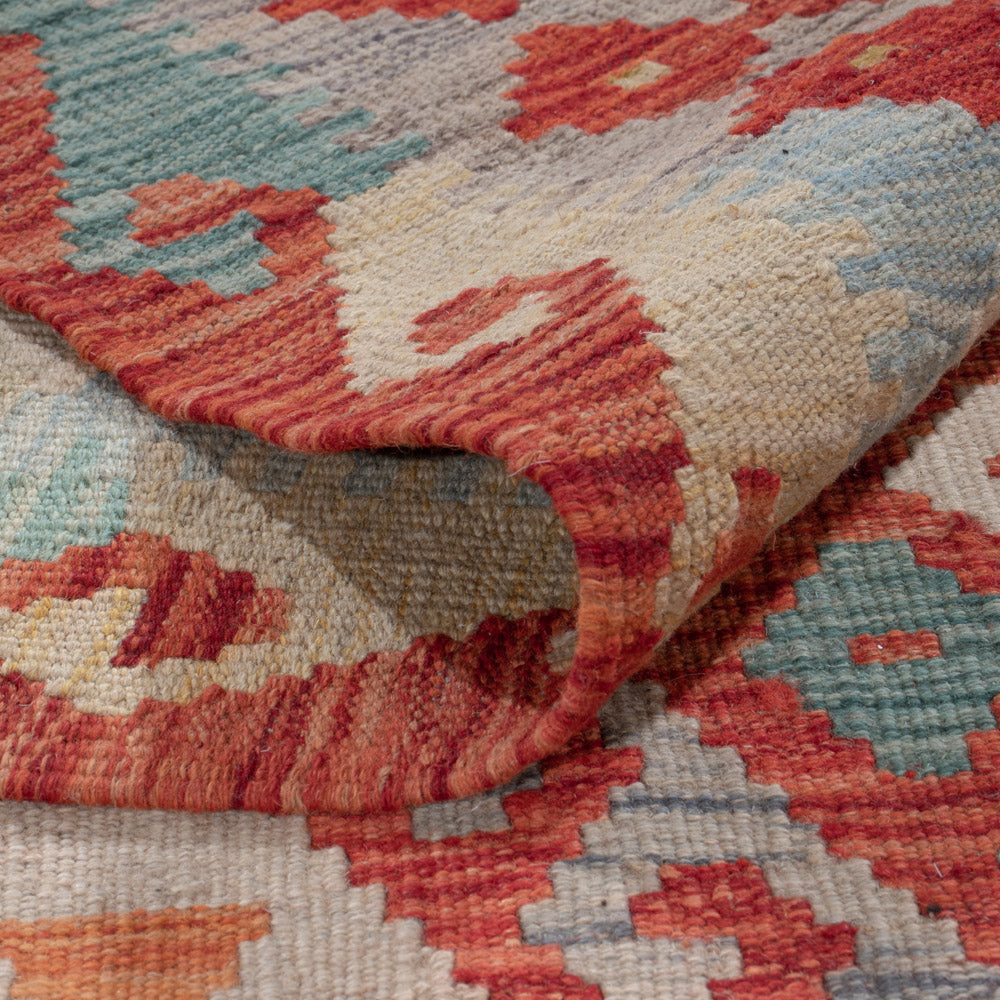 Kelim Teppich - Splash - 305 x 204 cm - mehrfarbig