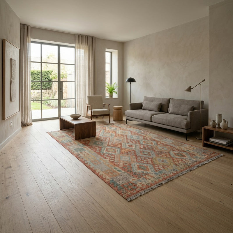 Kilim Maimana Mattan 300x200cm - Ullmatta