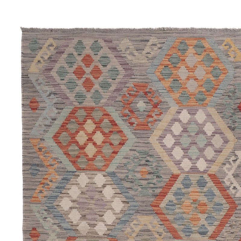Kelim Teppich - Splash - 299 x 203 cm - mehrfarbig