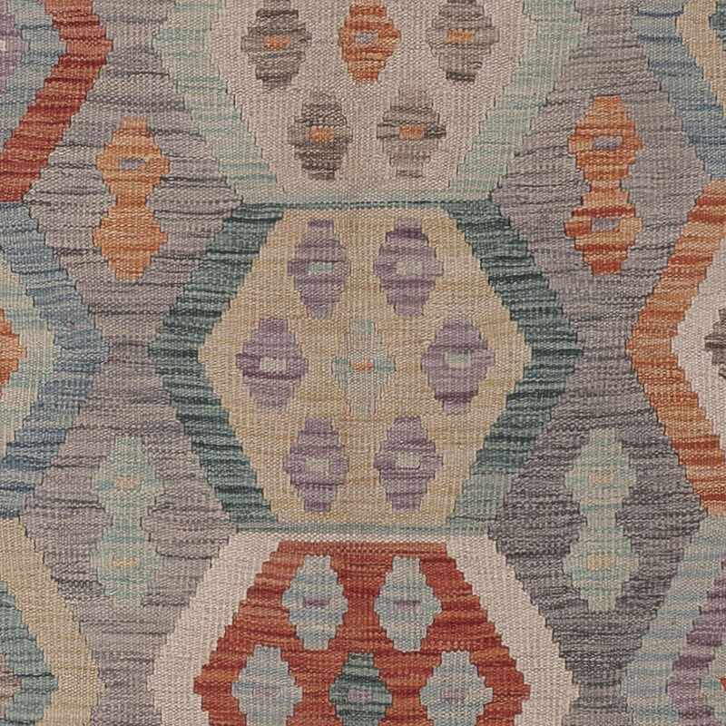 Kelim Teppich - Splash - 293 x 206 cm - mehrfarbig