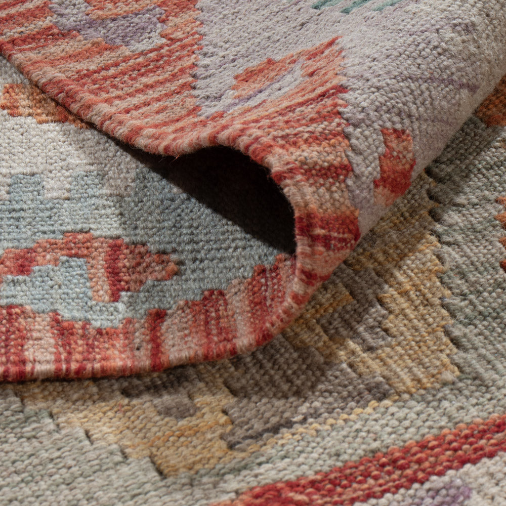 Kelim Teppich - Splash - 282 x 195 cm - mehrfarbig