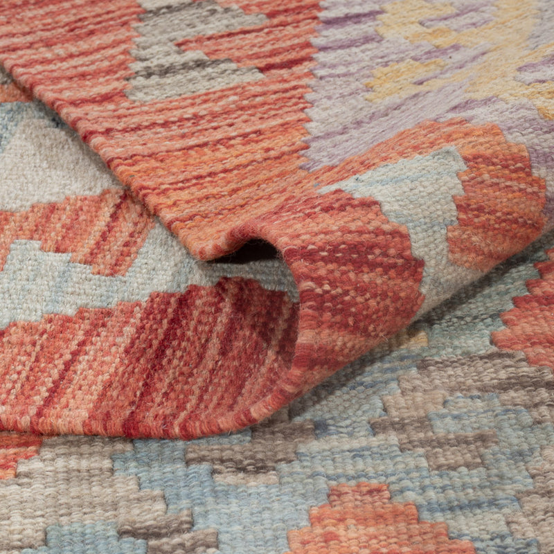 Kelim Teppich - Splash - 307 x 253 cm - mehrfarbig