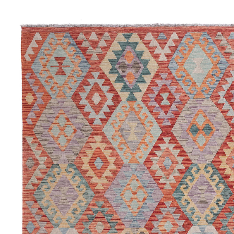 Kelim Teppich - Splash - 305 x 251 cm - mehrfarbig