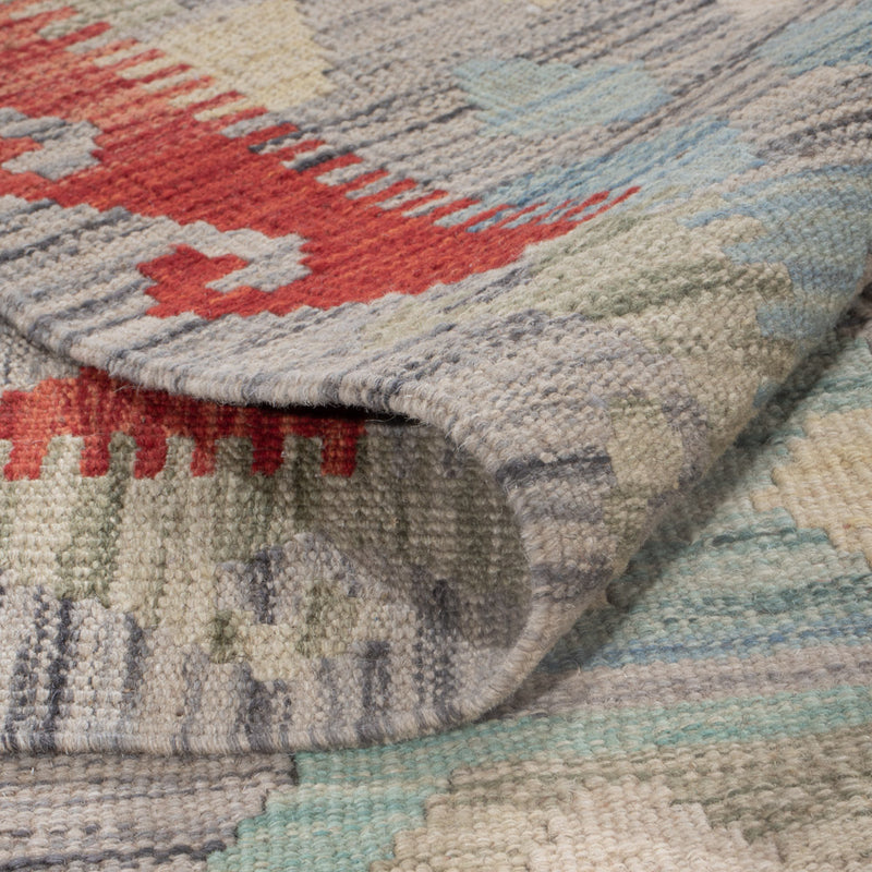 Kelim Teppich - Splash - 252 x 183 cm - mehrfarbig