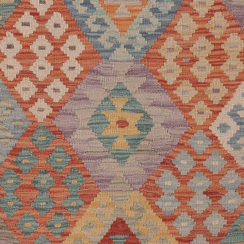 Kelim Teppich - Splash - 243 x 178 cm - mehrfarbig