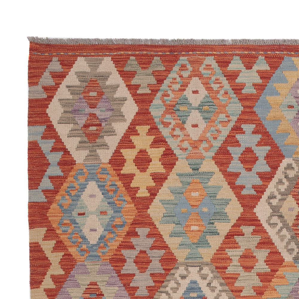 Kelim Teppich - Splash - 243 x 177 cm - mehrfarbig