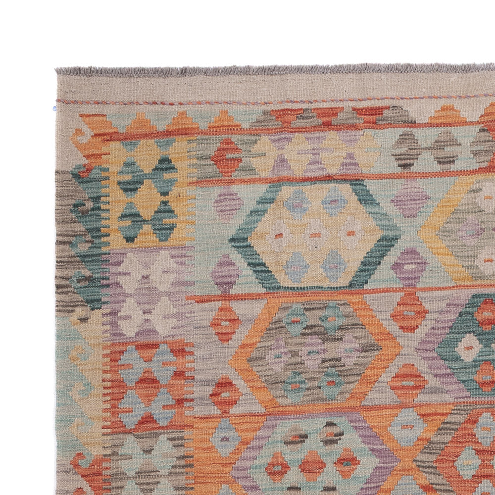 Kelim Teppich - Splash - 245 x 177 cm - mehrfarbig