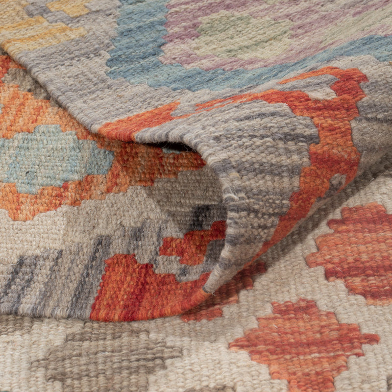 Kelim Teppich - Splash - 238 x 176 cm - mehrfarbig