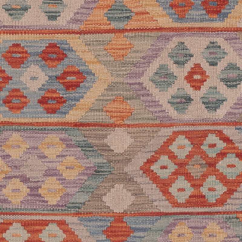 Kelim Teppich - Splash - 196 x 150 cm - mehrfarbig