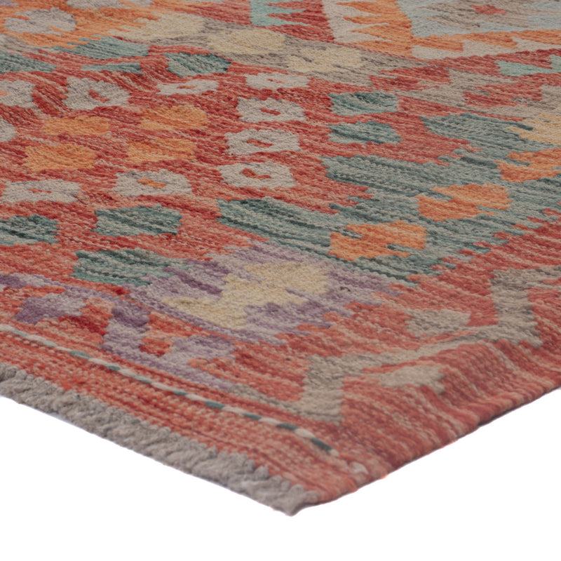 Kelim Teppich - Splash - 186 x 134 cm - mehrfarbig