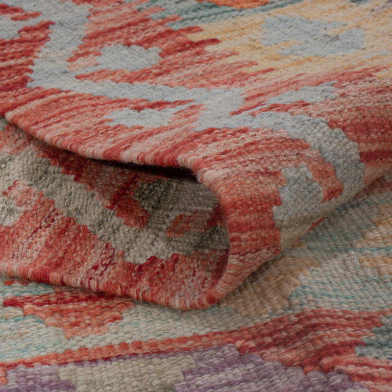 Kelim Teppich - Splash - 186 x 134 cm - mehrfarbig