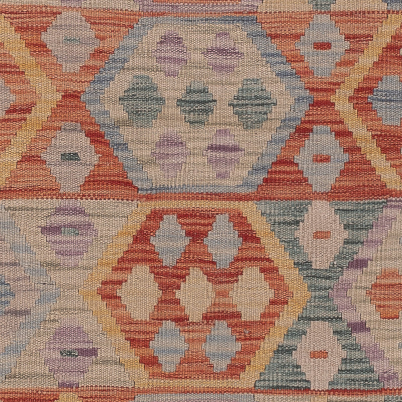 Kelim Teppich - Splash - 192 x 150 cm - mehrfarbig