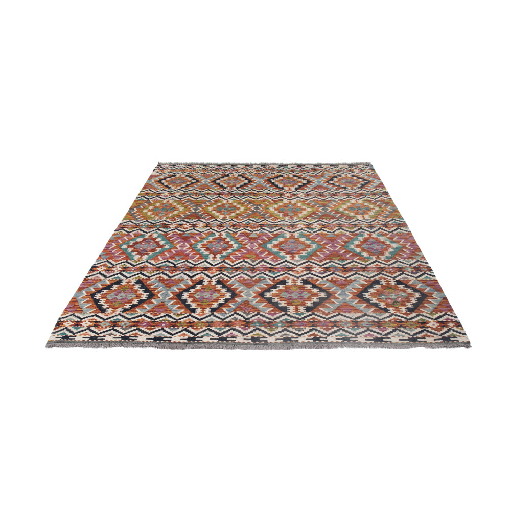 Kelim Teppich - Splash - 256 x 175 cm - mehrfarbig