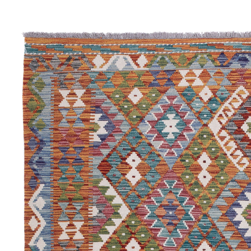 Kelim Teppich - Splash - 247 x 178 cm - mehrfarbig