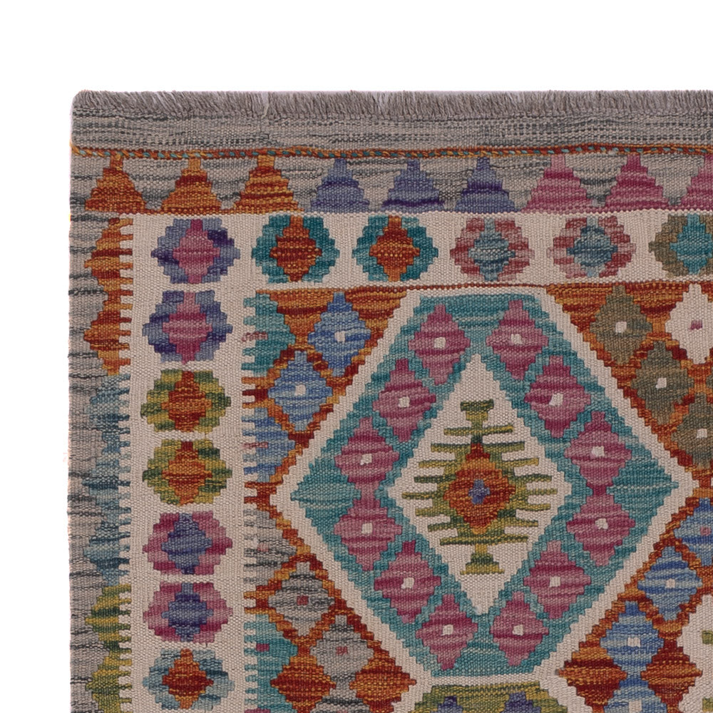 Kelim Teppich - Splash - 150 x 107 cm - mehrfarbig
