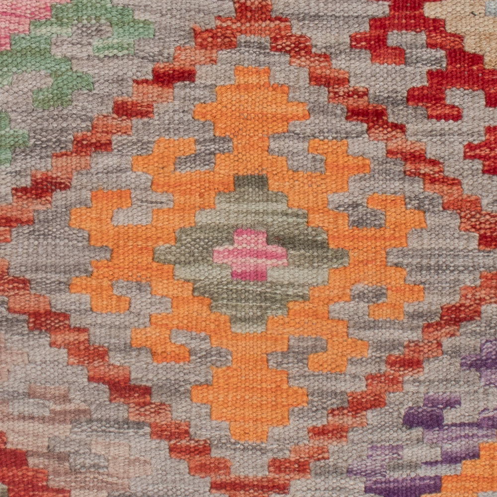 Kelim Teppich - Splash - 130 x 83 cm - mehrfarbig