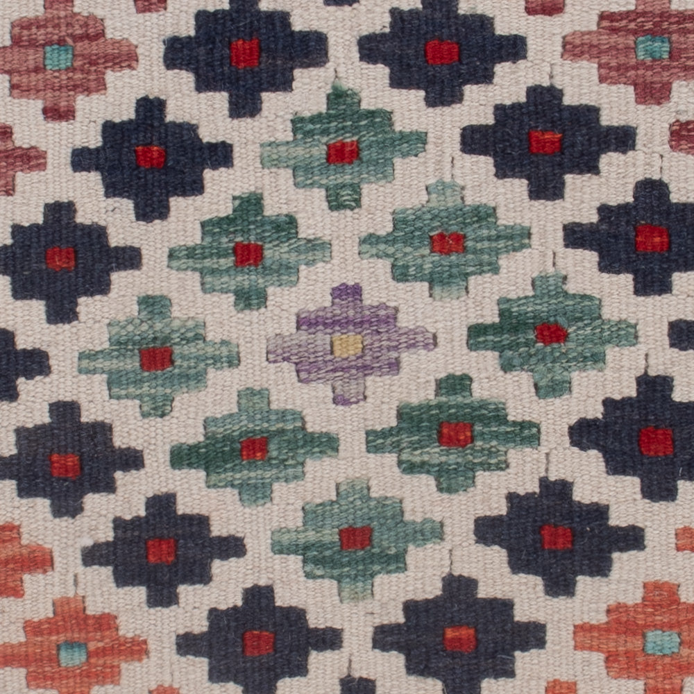 Kelim Teppich - Splash - 125 x 91 cm - mehrfarbig