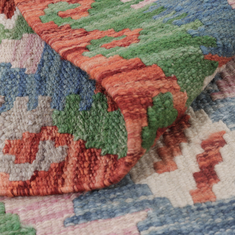 Kelim Carpet - Splash - 122 x 83 cm - flerfärgad