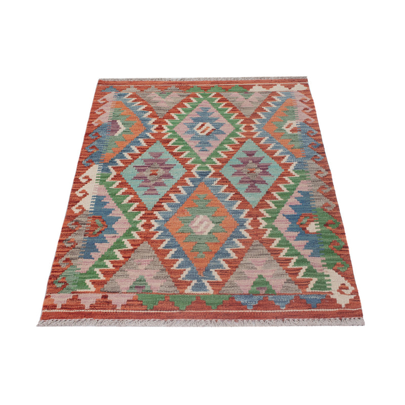 Kelim Carpet - Splash - 122 x 83 cm - flerfärgad