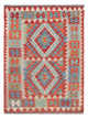 Kelim Carpet - Splash - 113 x 89 cm - flerfärgad