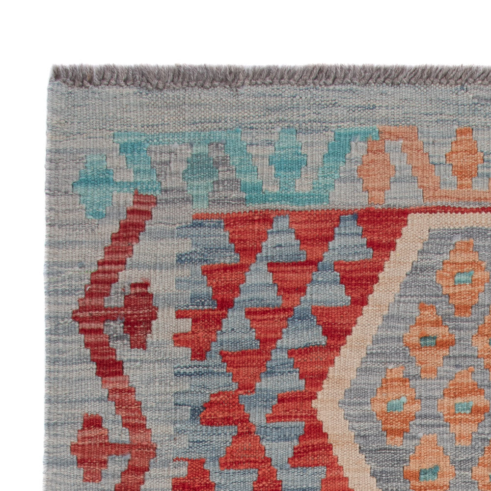 Kelim Teppich - Splash - 128 x 85 cm - mehrfarbig