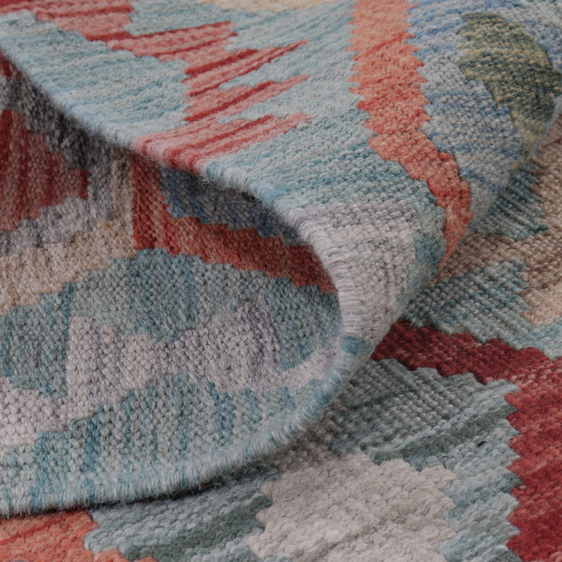 Kelim Teppich - Splash - 130 x 79 cm - mehrfarbig
