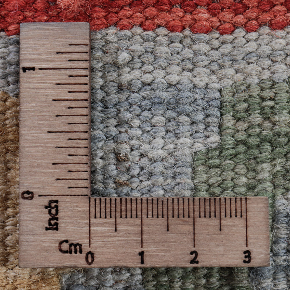 Kelim Teppich - Splash - 124 x 85 cm - mehrfarbig