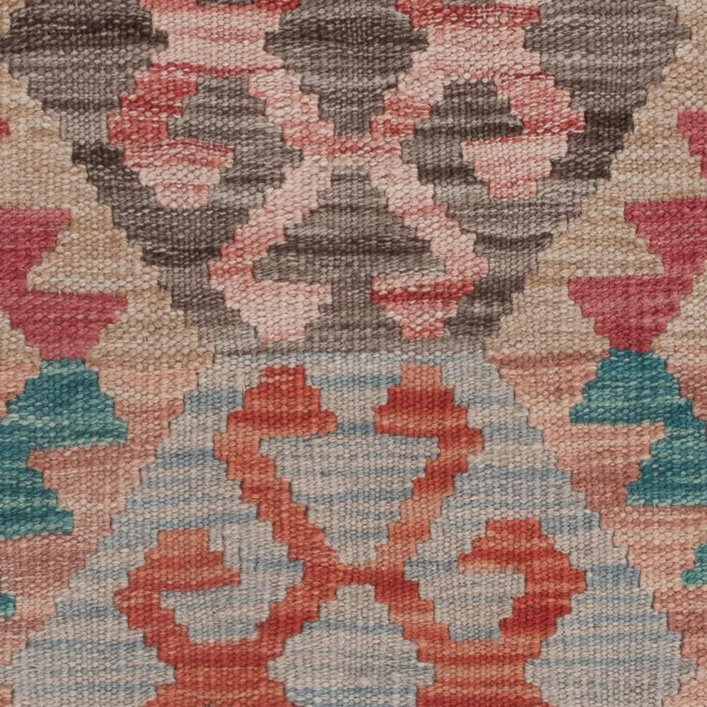 Kelim Teppich - Splash - 125 x 76 cm - mehrfarbig