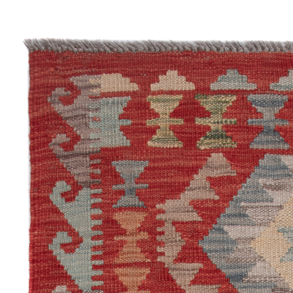Kelim Carpet - Splash - 128 x 74 cm - flerfärgad
