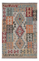 Kelim Carpet - Splash - 117 x 80 cm - flerfärgad