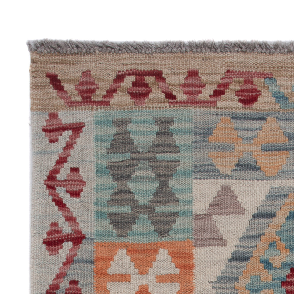 Kelim Carpet - Splash - 117 x 80 cm - flerfärgad