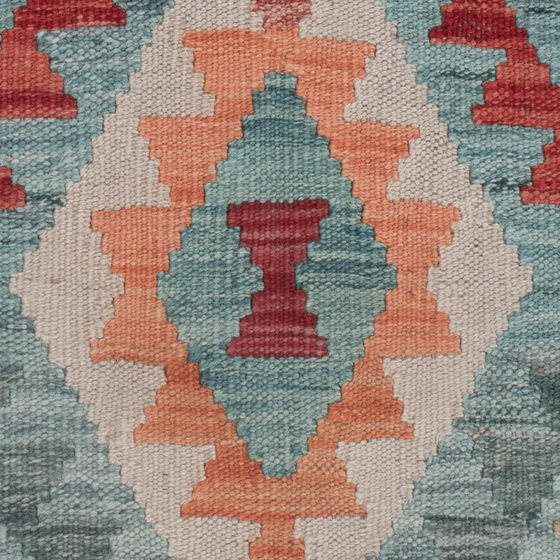 Kelim Teppich - Splash - 127 x 77 cm - mehrfarbig