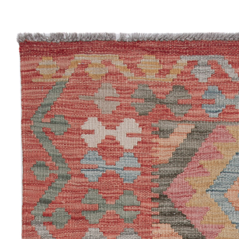 Kelim Carpet - Splash - 131 x 76 cm - flerfärgad